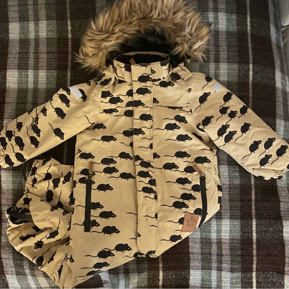 Mini Rodini Snowsuit - Size 4 Kids